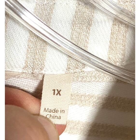 Soft Surroundings Standout Asymmetrical Tunic Top Womens Plus 1X Lagenlook Boho - Picture 7 of 8